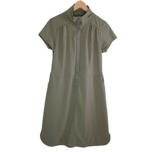 Prana Olive Green Midi Dress